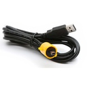 Zebra USB Cable - USB Data Transfer Cable for Printer - First End: 1 x 5-pin Mini USB Type B - Male - Second End: 1 x 4-pin USB Type A - Male - Black