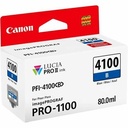 Canon Lucia PRO II PFI-4100 Original Inkjet Ink Cartridge - Blue - 1 / Pack