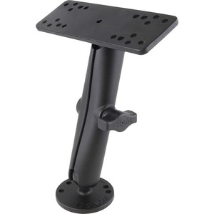 RAM Mounts Marine Mount for Mounting Bracket, GPS, Radio - Powder Coated Marine-grade Aluminum