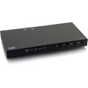 C2G Dual 4K HDMI HDBaseT + VGA, 3.5mm, and RS232 over Cat Switching Extender Box Transmitter - 4K 60Hz