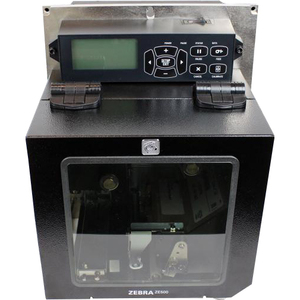 Zebra ZE500-4 Desktop Thermal Transfer Printer - Monochrome - Label Print - Fast Ethernet - USB - Serial - Parallel - LCD Display Screen - Real Time Clock - 4.10" Print Width - 12 in/s Mono - 300 dpi - 4.49" Label Width x 39" Label Length