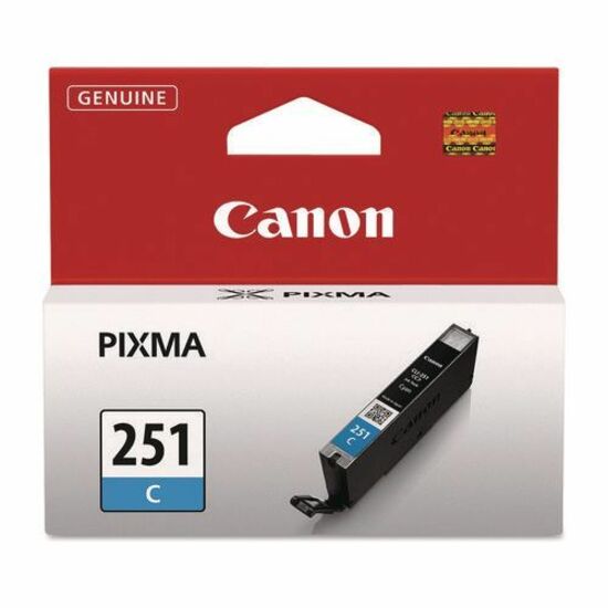 Canon CLI-251C Original Standard Yield Inkjet Ink Cartridge - Cyan Pack