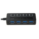 Sabrent 4-Port USB 3.0 Hub with Power Switches