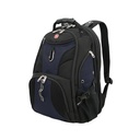 Swissgear Scansmart Backpack - Blue Fits Up To 17In Laptop Tsa Blk