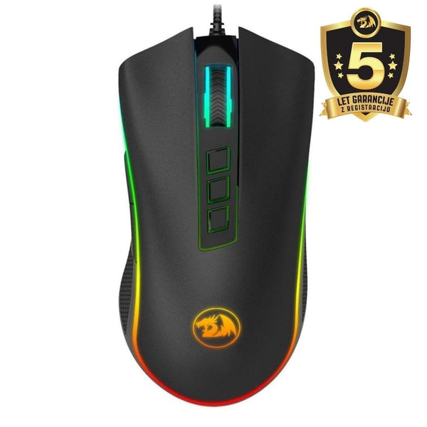 [16RedragonM711-BK] REDRAGON COBRA mouse Gaming Right-hand USB Type-A Optical 10000 DPI