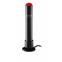 kuando Busylight UC Alpha - Presence/Status indicator and Ringer for UC platforms - Displays your presence state to avoid interruptions, Call Alert - Rings and flashes on incoming calls - Missed Conversation notification on some platforms. Magnetic mounting. Dimensions: Round - 4 3/8 x 1/2 in.