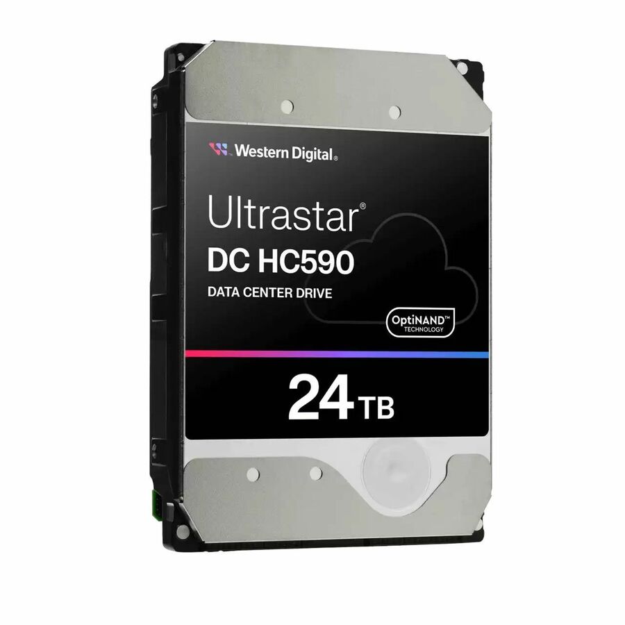 Western Digital Ultrastar DC HC500 WUH722624AL5204 24 TB Hard Drive - 3.5" Internal - SAS (12Gb/s SAS) - Conventional Magnetic Recording (CMR) Method