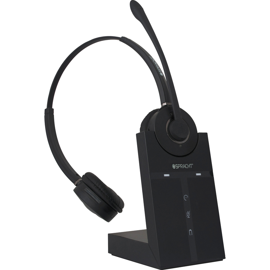 Spracht ZUM Maestro DECT Headset - Stereo - Wireless - DECT 6.0 - 350 ft - 32 Ohm - 300 Hz to 3.40 kHz - Over-the-head - Binaural - Supra-aural - Noise Canceling