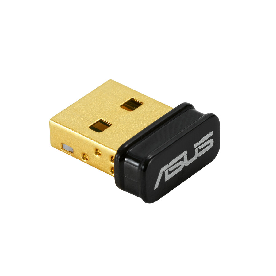 [21BT50USBAdap] Asus USB-BT500 Bluetooth 5.0 Bluetooth Adapter for Desktop Computer, Headset, Keyboard, Printer, Smartphone, Speaker - TAA compliant