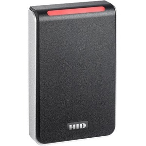 HID Signo 40 Card Reader Access Device - Black, Silver Door - Proximity - 3.94" Operating Range - Bluetooth - Serial - Wiegand - 12 V DC