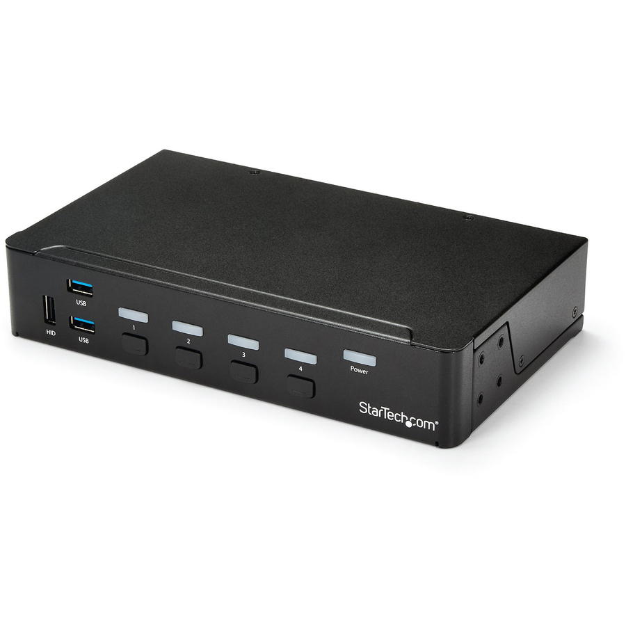 [21SV431HDU3A2] StarTech 4-Port HDMI KVM Switch, Built-in USB 3.0 Hub for Peripheral Devices, 1080p, TAA