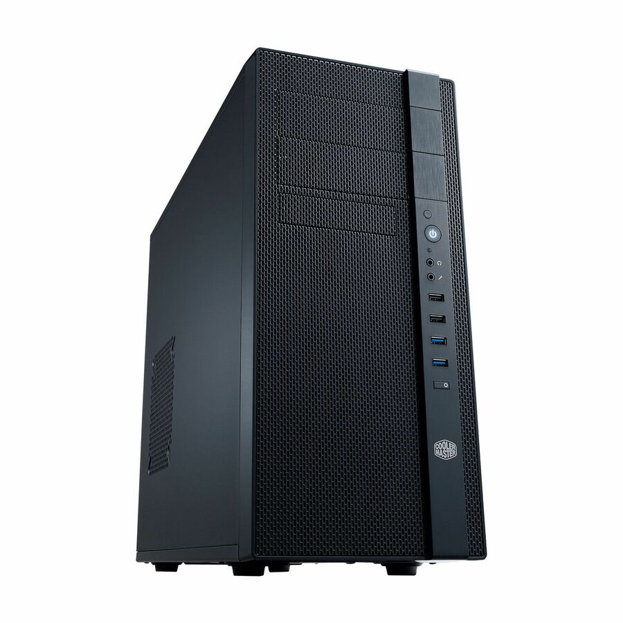 [06COOLERMSTR-N400-ATX] Cooler Master N400 N-Series Mid Tower Computer Case with Fully Meshed Front Panel