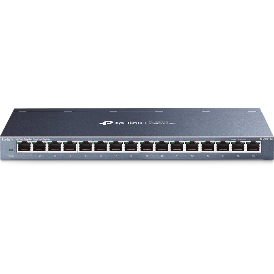 [21TPLinkTL-SG116] TP-Link TL-SG116 - 16-Port Gigabit Ethernet Network Switch - Limited Lifetime Protection
