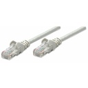 Network Patch Cable, Cat6, 0.5m, Grey, CCA, U/UTP, PVC, RJ45, Gold Plated Contacts, Snagless, Booted, Lifetime Warranty