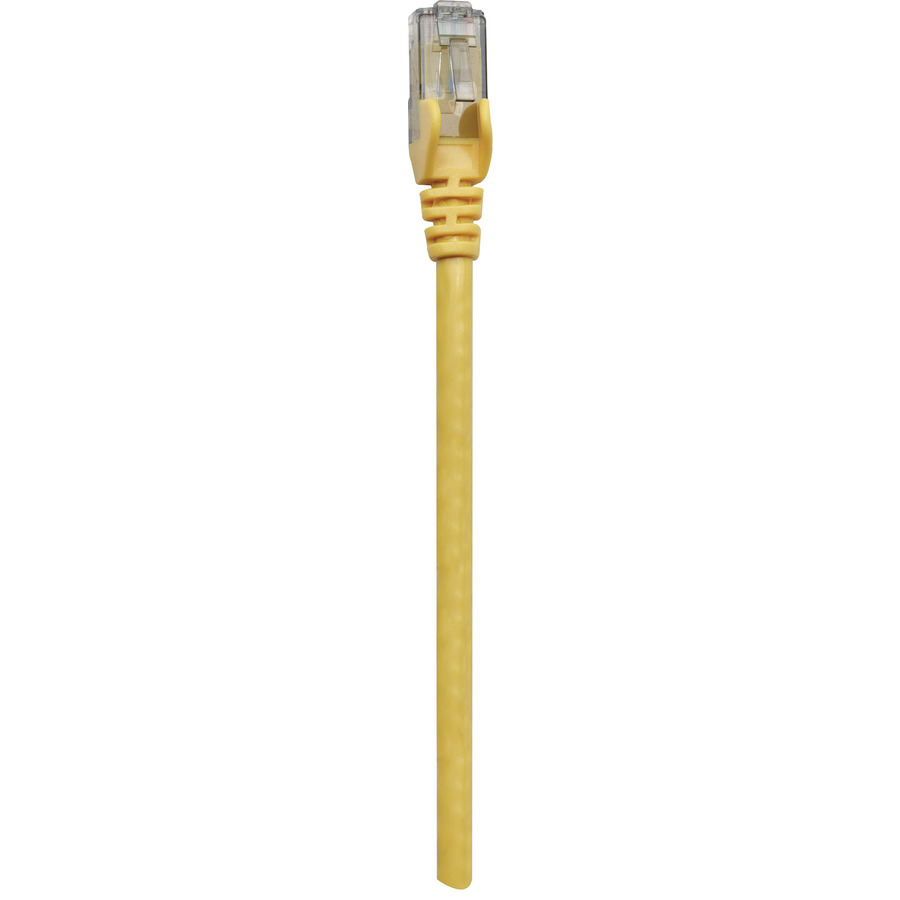 Intellinet Network Solutions Cat6 UTP Network Patch Cable, 1 ft (0.3 m), Yellow
