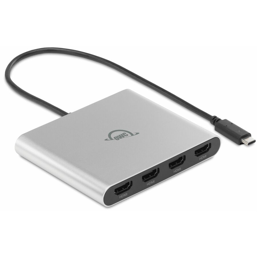 OWC USB-C to Quad HDMI 4K Adapter With DisplayLink Pro