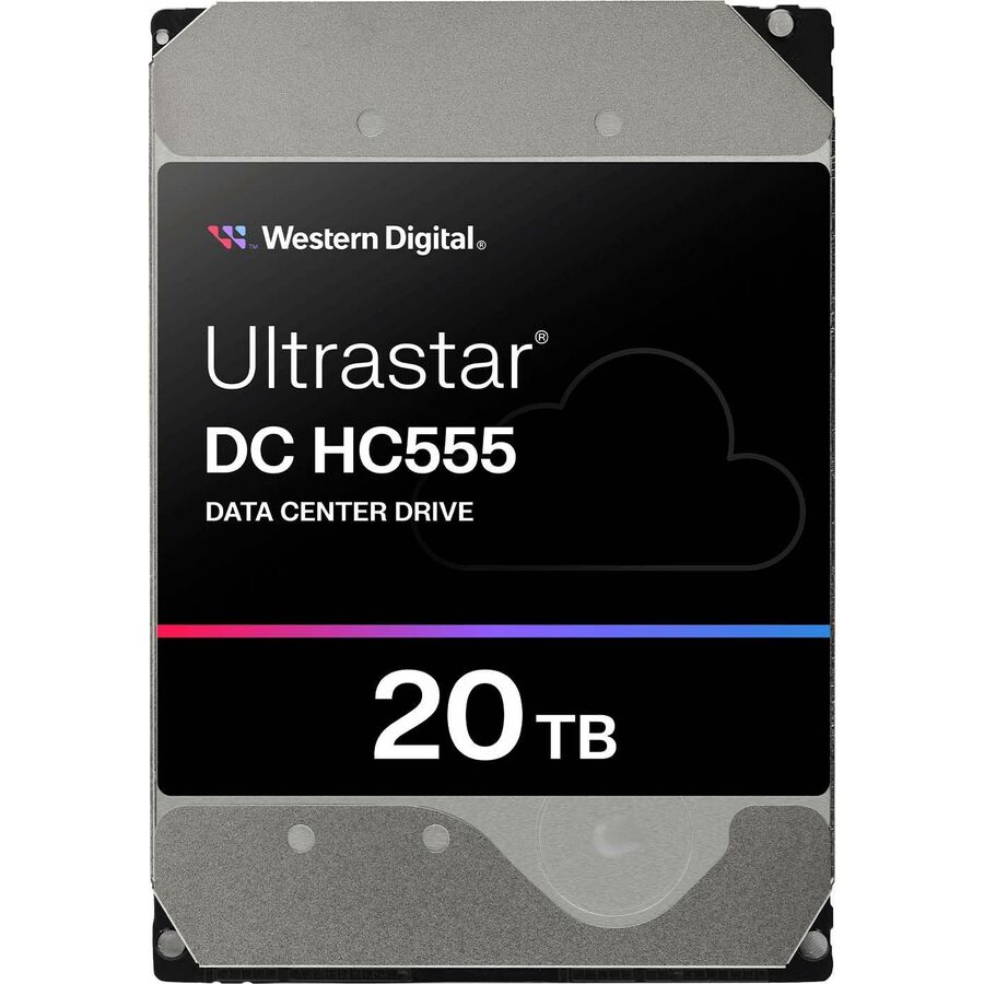 Western Digital Ultrastar WUH722020CLE6L4 20 TB Hard Drive - 3.5" Internal - SATA - Energy-assisted Magnetic Recording (EAMR) Method