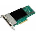 Intel Ethernet Network Adapter - PCI Express 4.0 x8 - 10 Gbit/s Data Transfer Rate - Intel E610-XAT2 - 4 Port(s) - 4 - Twisted Pair - 10GBase-T, 2.5GBase-T, 5GBase-T, 100Base-TX, 1000Base-T - Plug-in Card