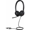 Yealink USB Wired Headset - Microsoft Teams Certification - Stereo - USB Type A, USB Type C - Wired - 32 Ohm - 20 Hz to 20 kHz - Over-the-head - Binaural - Supra-aural - 4.92 ft Cable - Noise Cancelling, Electret Condenser Microphone - Noise Canceling - Black