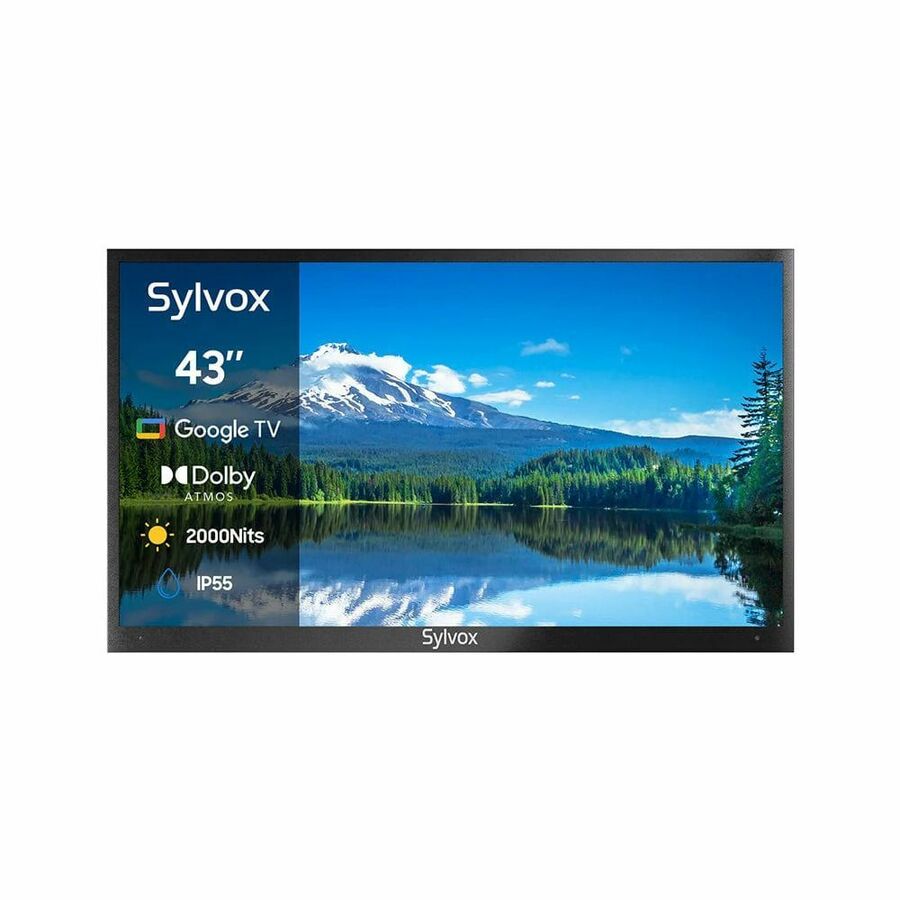 SYLVOX Pool Pro 2.0 OT43A2KHGF 43" Smart LED-LCD TV 2024 - 4K UHDTV - High Dynamic Range (HDR) - Black