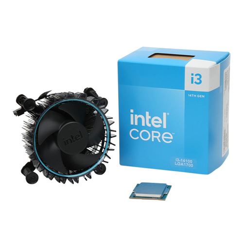 Intel Core i3-14100 processor 12 MB Smart Cache Box
