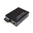 Black Box Gigabit Ethernet (1000-Mbps) PoE+ Media Converter - 10/100/1000-Mbps Copper to 1000-Mbps Fiber