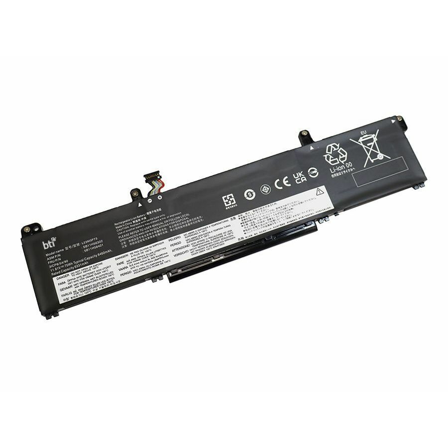 BTI 5B11H56401-BTI 3-CELL 11.61V LI-ION NOTEBOOK BATTERY FOR LENOVO THINKPAD P14S GEN 5, P14S GEN 5 21G2, P14S GEN 5 21G3, P16S GEN 3, P16S GEN 3 21KS, P16S GEN 3 21KT