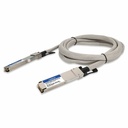 AddOn Mellanox Compatible TAA 400GBase-CU OSFP-RHS to OSFP-RHS Direct Attach Cable (Passive Twinax, 1m, NDR)