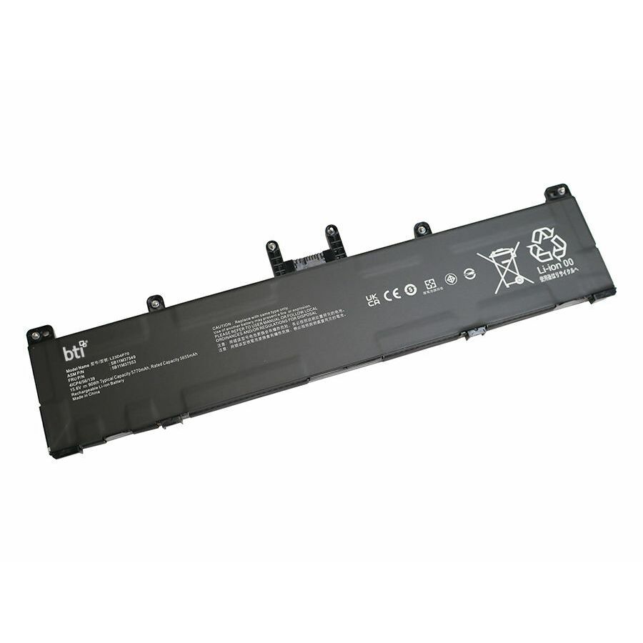 BTI 5B11M37552-BTI 4-CELL 15.6V LI-ION NOTEBOOK BATTERY FOR LENOVO THINKPAD P1 GEN 7, P1 GEN 7 21KV, P1 GEN 7 21KW