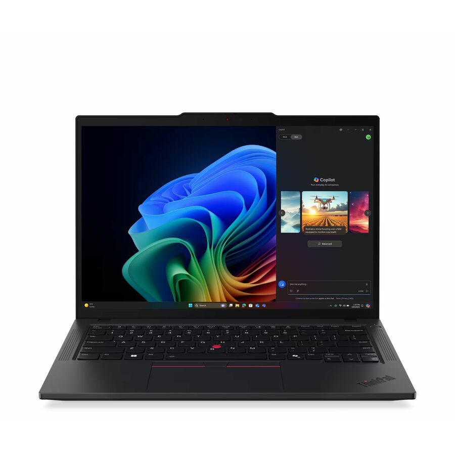 Lenovo ThinkPad T14 Gen 6 21QG0006US 14" Copilot+ PC Notebook - WUXGA - 60 Hz - Intel Core Ultra 5 228V - 32 GB - 512 GB SSD - English Keyboard - Black