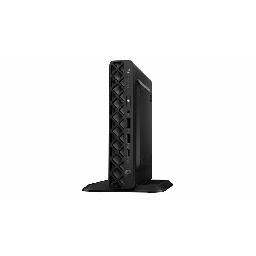 HP EliteDesk 8 G1a Desktop Computer - AMD Ryzen AI 5 PRO 340 - 32 GB - 512 GB SSD - Mini PC - Jack Black