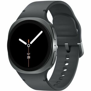 Samsung Galaxy Watch8 - 42.7 mm - 40.4 mm - Bioelectrical Impedance Analysis (BIA) Sensor, ECG Sensor, Heart Rate Monitor, Temperature Sensor, Accelerometer, Gyro Sensor, Barometer, Ambient Light Sensor, Digital Compass, Electrical Heart Sensor, Geomagnetic Sensor, ... - Speaker - Sleep Quality, Body Temperature, Stress, Heart Rate - Samsung Exynos W10001.60 GHz Penta-core (5 Core) - 32 GB - 2 GB Standard Memory - 1.3" - Super AMOLED - Wear OS - Bluetooth - GPS - Near Field Communication -