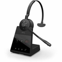 Jabra Engage 65 SE Headset - Mono - Wireless - DECT - 328.1 ft - 40 Hz to 16 kHz - Over-the-ear, Behind-the-neck, Over-the-head - Monaural - Supra-aural - MEMS Technology, Electret Condenser, Noise Cancelling, Directional Microphone - Noise Canceling - Black - TAA Compliant