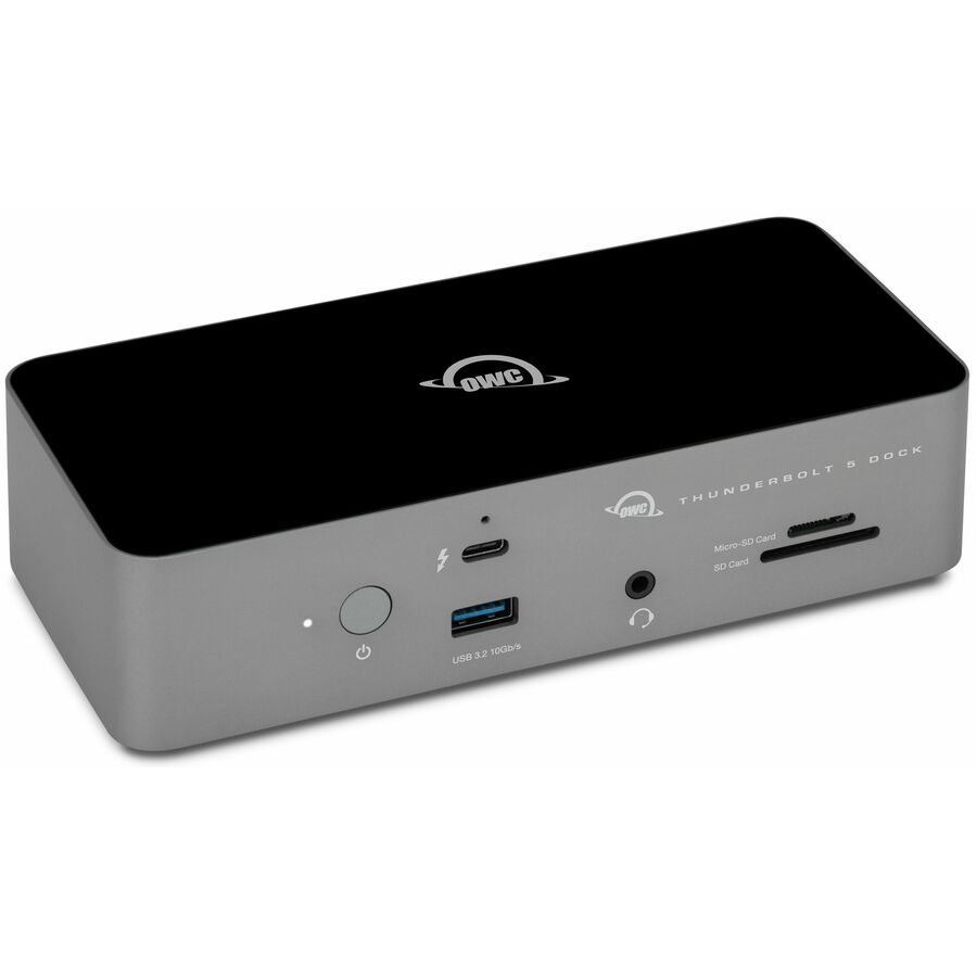 OWC 11-Port Thunderbolt 5 Dock with 140W Power Delivery - 2.5GbE - Up to 3 Displays