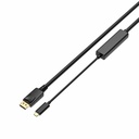 USB-C to DisplayPort 1.4 Cable - 2 Meter 8K 4K 60Hz Thunderbolt 3/4 Compatible Cable