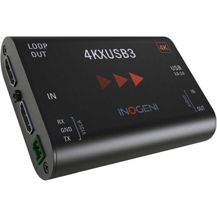 INOGENI 4K Ultra HD to USB 3.0 (+ HDMI loop, analog audio & VISCA)