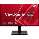 ViewSonic VA2448-MHJ 24 Inch 1080p Monitor, IPS Display with 120Hz for Smooth Home and Office Viewing, Eye Care Technology, Advanced Ergonomics, HDMI, and VGA Inputs