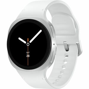 Samsung Galaxy Watch8 - 42.7 mm - 40.4 mm - Bioelectrical Impedance Analysis (BIA) Sensor, ECG Sensor, Heart Rate Monitor, Temperature Sensor, Accelerometer, Gyro Sensor, Barometer, Ambient Light Sensor, Digital Compass, Electrical Heart Sensor, Geomagnetic Sensor, ... - Speaker - Sleep Quality, Body Temperature, Stress, Heart Rate - Samsung Exynos W10001.60 GHz Penta-core (5 Core) - 32 GB - 2 GB Standard Memory - 1.3" - Super AMOLED - Wear OS - Bluetooth - GPS - Near Field Communication -