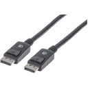Manhattan DisplayPort Male/Male Monitor Cable, 10', Black