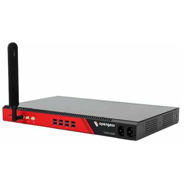 Opengear OM2200 Operations Manager - 7.81 GB - DDR3 SDRAM - Twisted Pair, Optical Fiber - 2 Total Expansion Slot(s) - 2 x Network (RJ-45) - 10 x USB - 24 x Serial Port - 10/100/1000Base-T, 1000Base-X - Gigabit Ethernet - Management Port - Rack-mountable