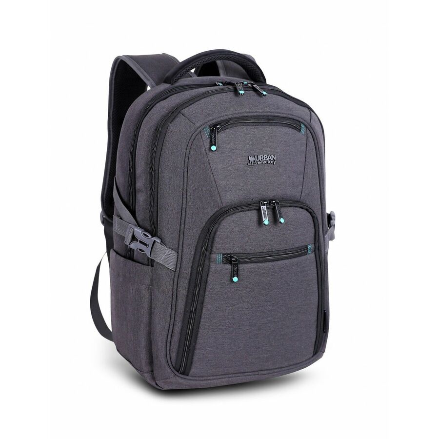 Urban Factory HEAVEE Carrying Case (Backpack) for 10.5" to 15.6" Notebook, Tablet - Dark Gray
