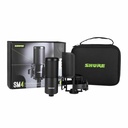 Shure SM4 Rugged Wired Condenser Microphone for Home Studio, Vocals, Stage, Studio, Home, Recording