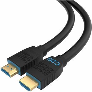 C2G Performance HDMI Audio/Video Cable - 12 ft HDMI A/V Cable for Audio/Video Device, Computer, Projector, Monitor - First End: 1 x HDMI Digital Audio/Video - Male - Second End: 1 x HDMI Digital Audio/Video - Male - 18 Gbit/s - Supports up to 4096 x 2160, 3840 x 2160 - Shielding - Gold Plated Connector - CMG, FT4 - 28 AWG - Black