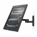 iPad Pro M4 & M5 13" , Apex Enclosure Swing Wall Mount Black