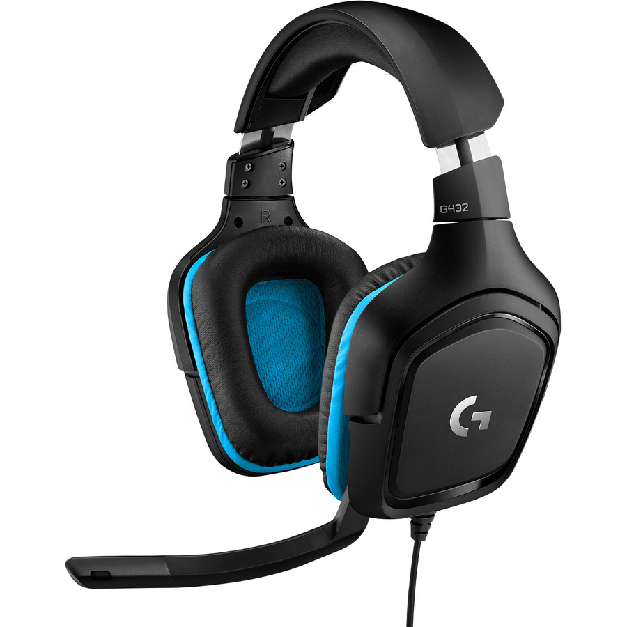 [29LogHeadsetUG432] Logitech G G432 7.1 Surround Sound Gaming Headset