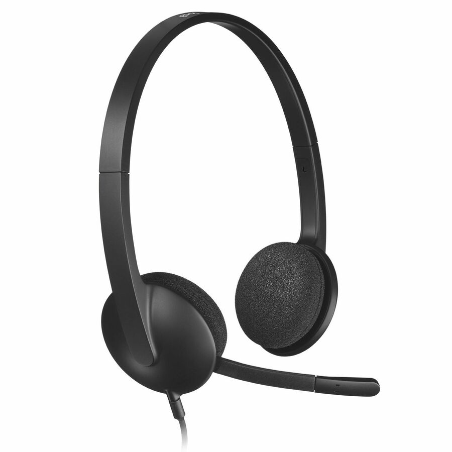 [29LogHeadsetUH340] Logitech H340 USB Headset with Noise-Cancelling Mic