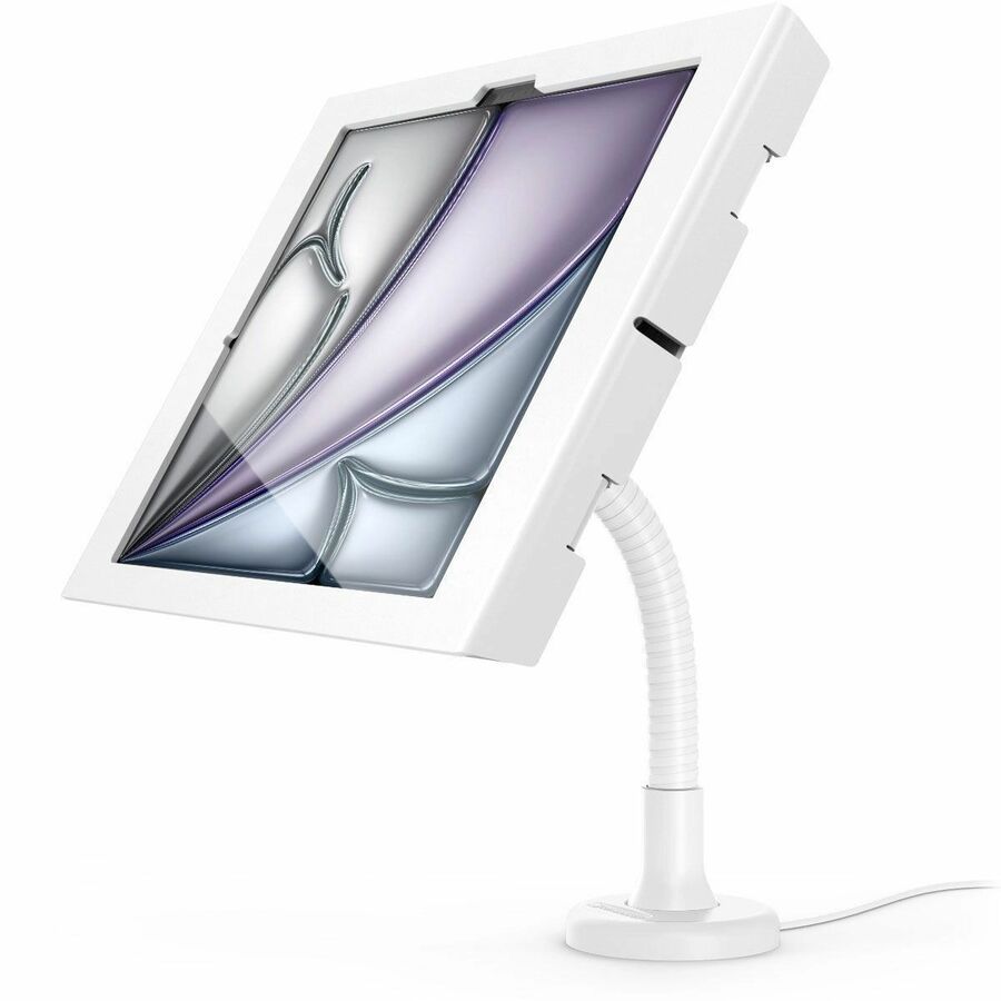 iPad Air M2/M3/M4 13" , Apex Enclosure Flex Arm Mount - White