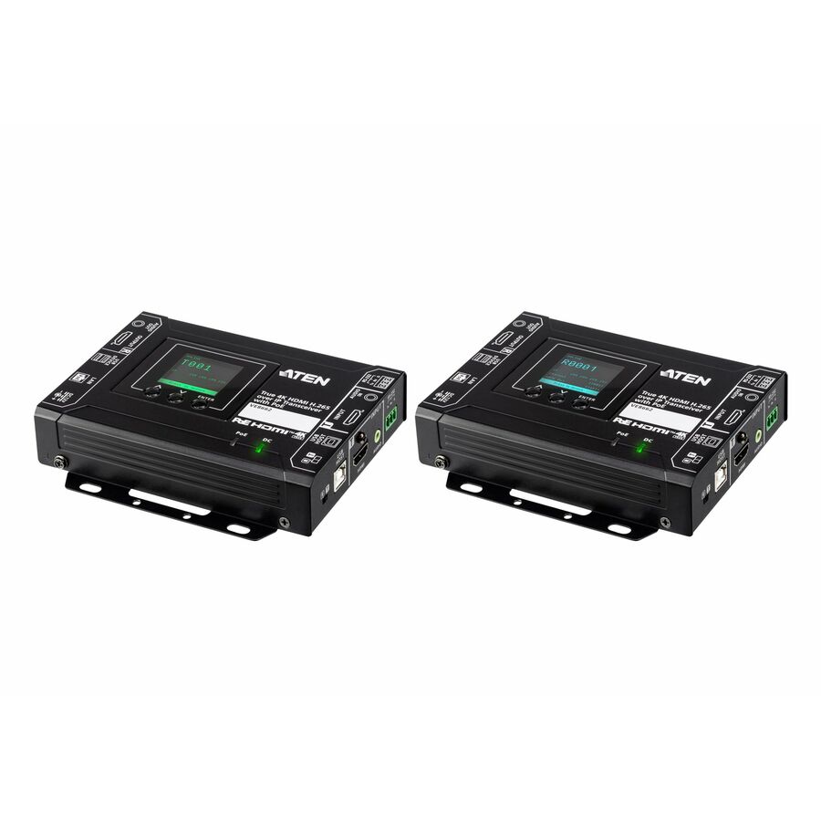 ATEN True 4K HDMI H.265 over IP Transceiver with PoE