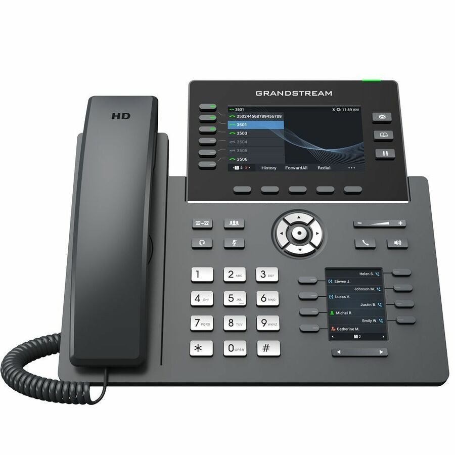Grandstream GRP2616 IP Phone - Wi-Fi, Bluetooth - 3 Multiple Conferencing