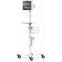 iPad Pro M4 & M5 13" , Apex Enclosure Premium Medical Rolling Cart